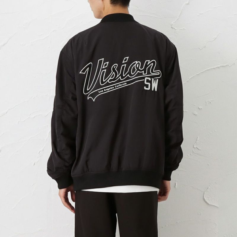 【オンラインストア限定】VISION STREET WEAR ワッペンビッグMA-1 メンズ商品画像-7