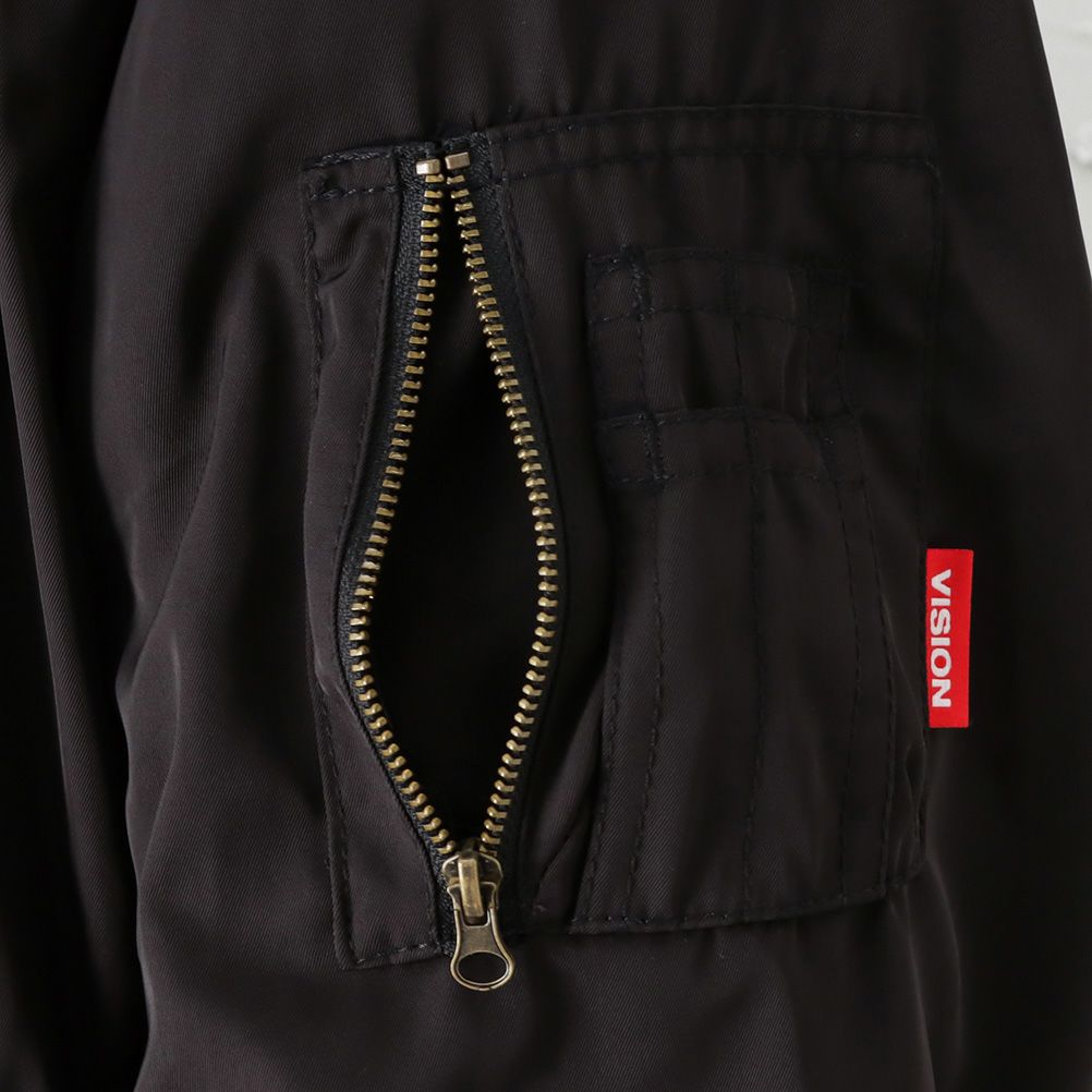 【オンラインストア限定】VISION STREET WEAR ワッペンビッグMA-1 メンズ商品サムネイル-13