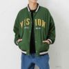 VISION STREET WEAR ナイロンワッペンスタジャン メンズ