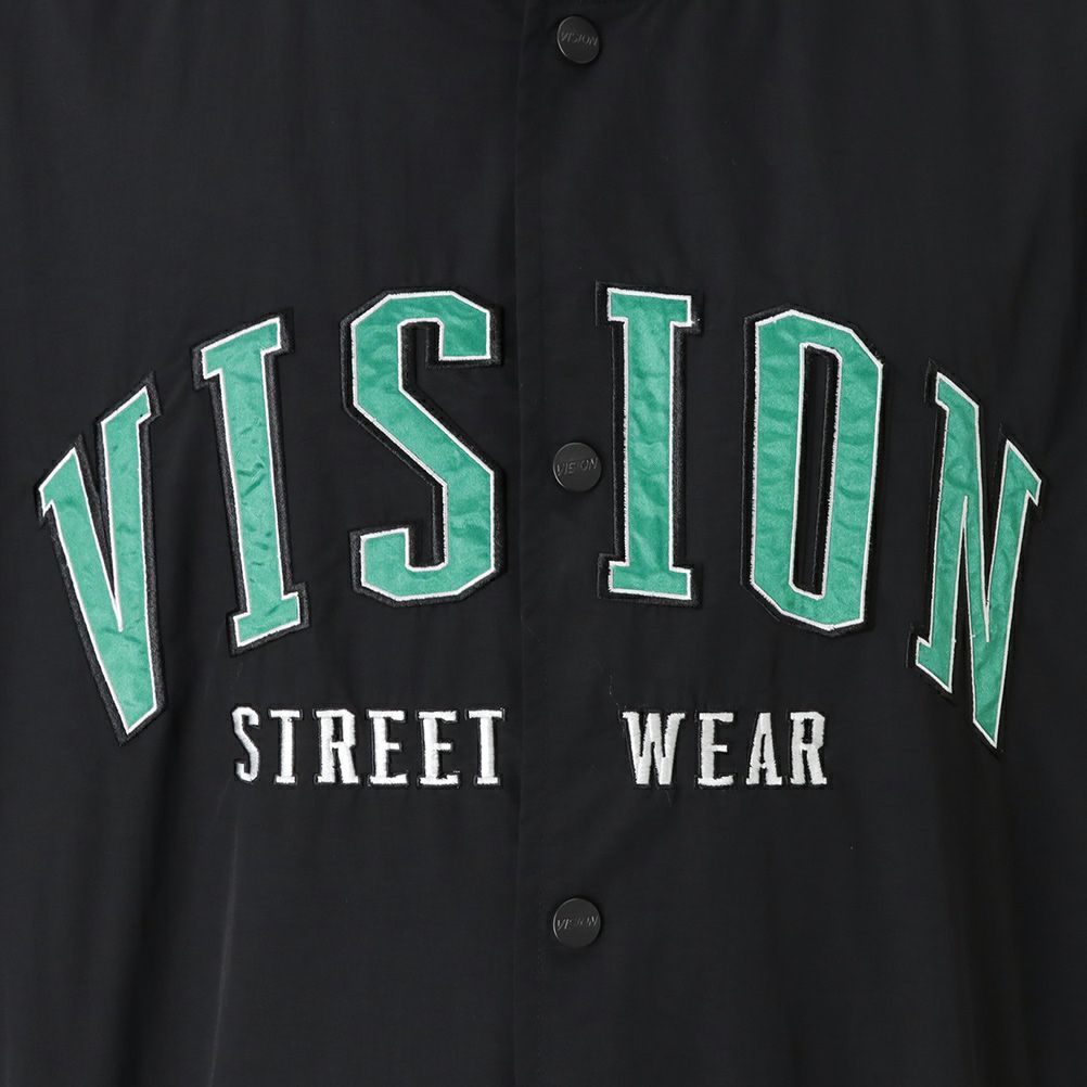 VISION STREET WEAR ナイロンワッペンスタジャン メンズ