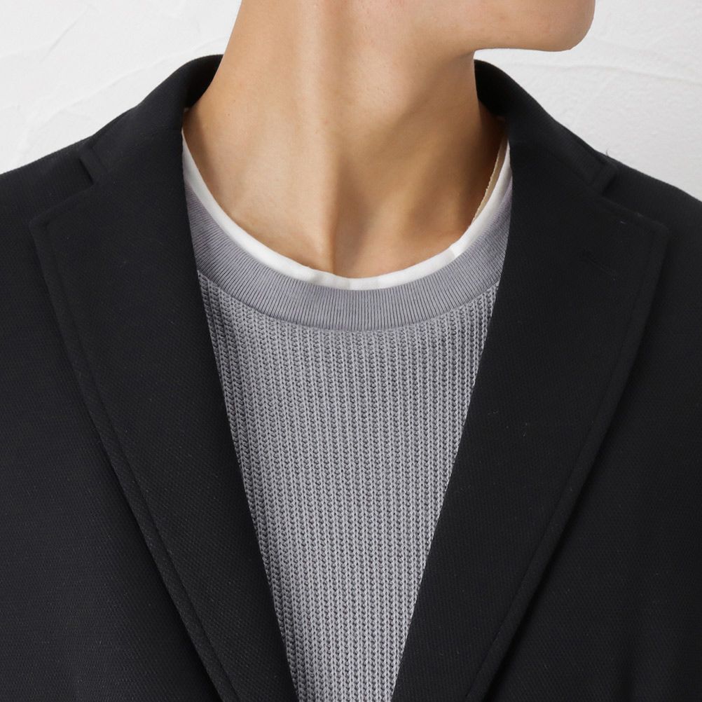 Navy ダブルフェイスジャケット メンズ Navy ダブルフェイスジャケット メンズ