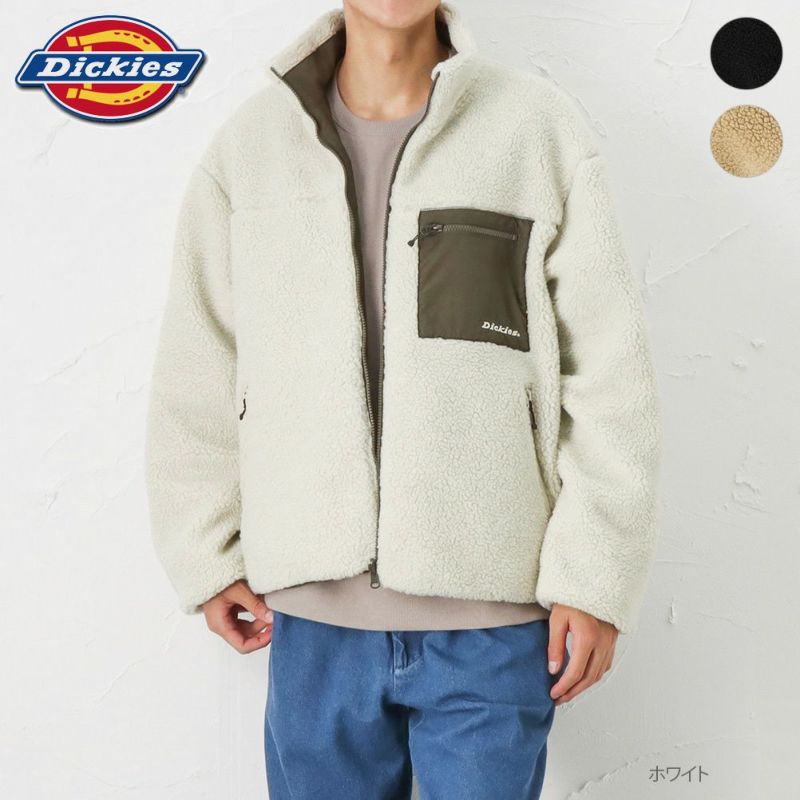 Dickies ボアリバーシブルブルゾン メンズ