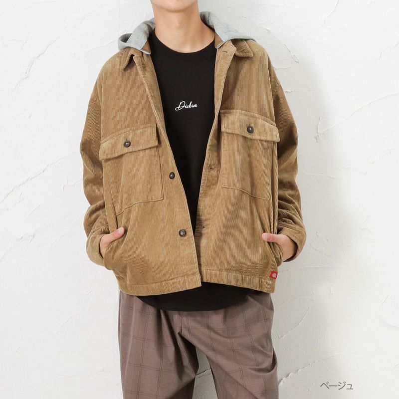 Dickies コーデュロイCPOジャケット メンズ