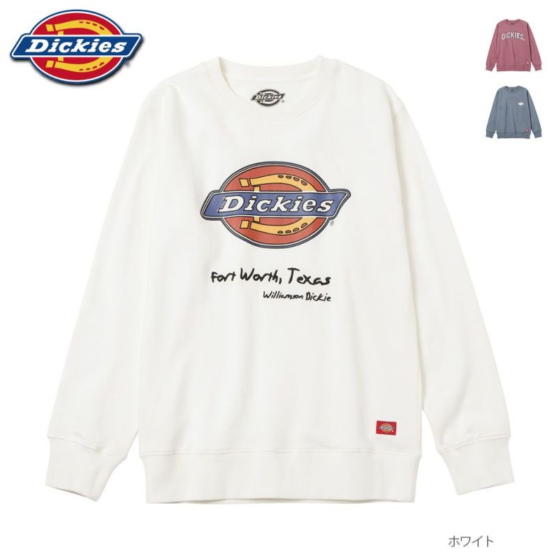 Dickies 裏毛スウェットプリントクルートレーナー キッズ