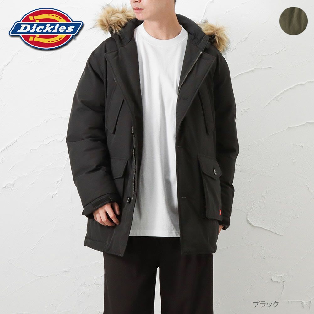 Dickies 中綿フードファージャケット メンズ