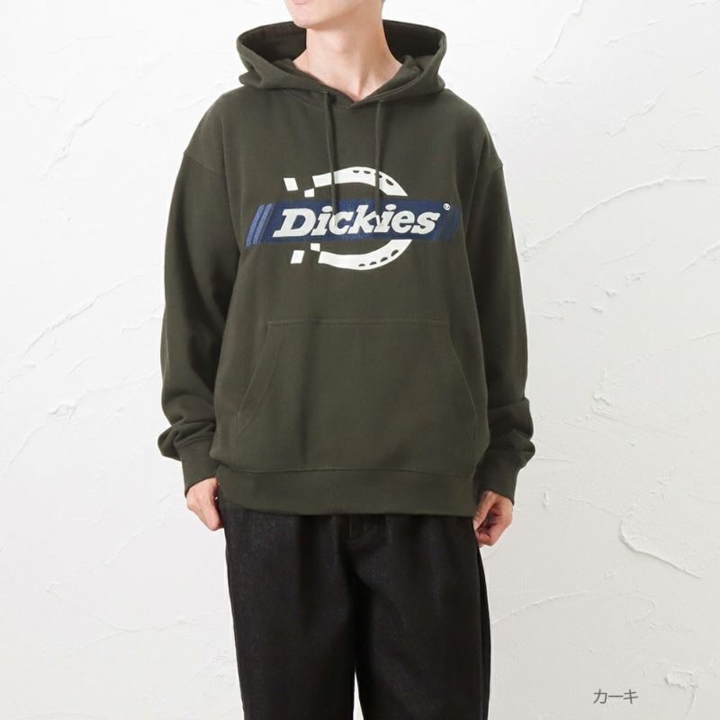 Dickies 裏毛プリントパーカー メンズ