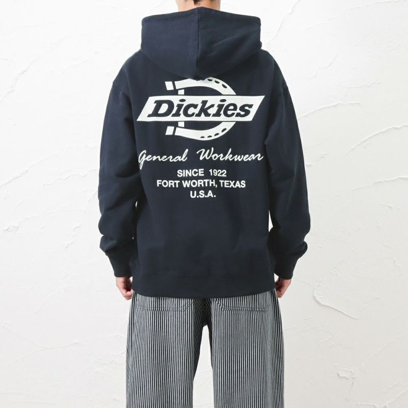 Dickies 裏毛プリントパーカー メンズ