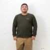 Dickies ワッフルワンポイントトレーナー キングサイズ メンズ