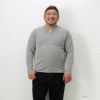 MOSSIMO ストライプレイヤードTシャツ キングサイズ メンズ