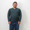 MOSSIMO ストライプレイヤードTシャツ キングサイズ メンズ