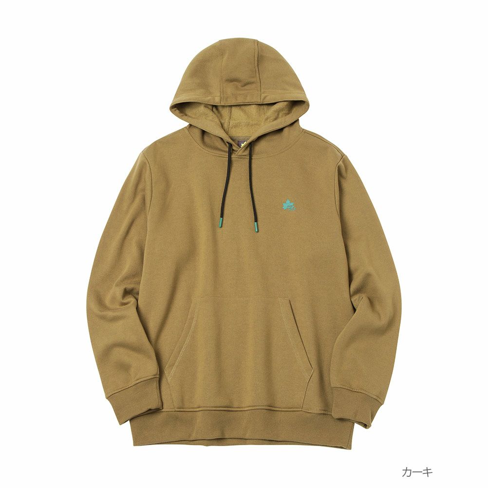 LOGOS ワンポイントパーカー メンズ