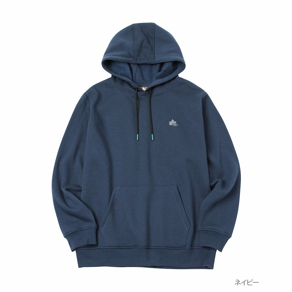 LOGOS ワンポイントパーカー メンズ