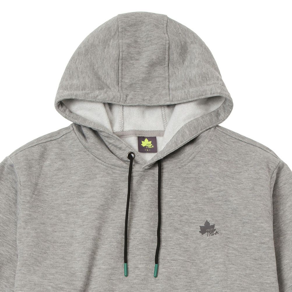 LOGOS ワンポイントパーカー メンズ