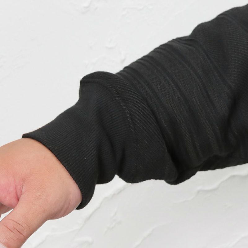 [大きいサイズ] MOSSIMO  タックボーダーリブブルゾン キングサイズ メンズ商品画像-12