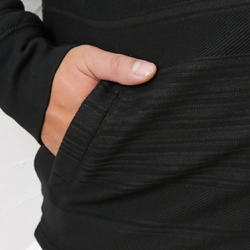 [大きいサイズ] MOSSIMO  タックボーダーリブブルゾン キングサイズ メンズ商品画像-13