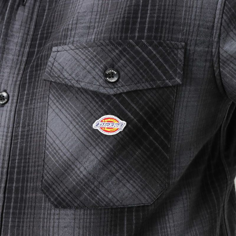 Dickies 裏ボアチェックシャツ キングサイズ メンズ