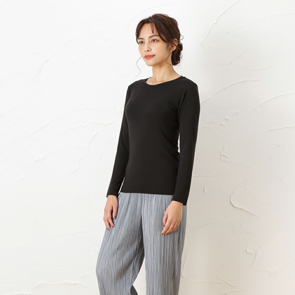 Mac Heat 機能インナークルーネック長袖tシャツ レディース Mac Heat 機能インナークルーネック長袖tシャツ レディース
