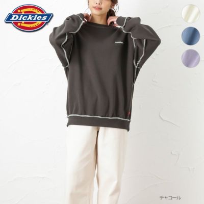 Dickies 裏毛アウトリンキングスウェット レディース