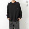 WOODS ワンポイント刺繍ロングスリーブポケットTシャツ メンズ ネコポス 対応商品