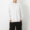 WOODS ワンポイント刺繍ロングスリーブポケットTシャツ メンズ ネコポス 対応商品