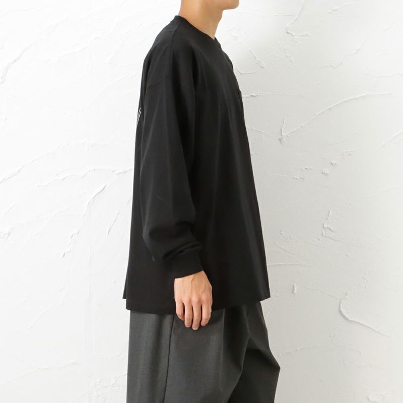 【オンラインストア限定】WOODS ワンポイント刺繍ロングスリーブポケットTシャツ メンズ メール便 対応商品商品画像-7