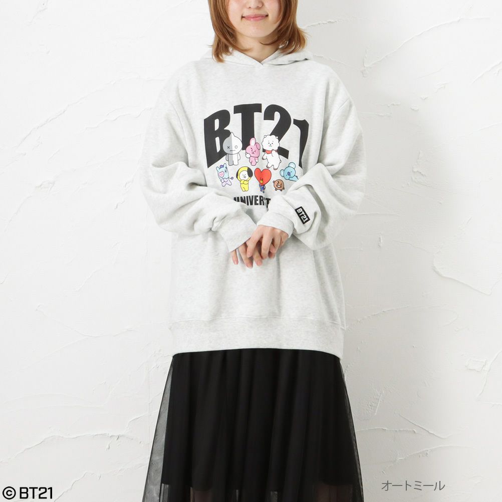 BT21 プルパーカー レディース商品サムネイル-5