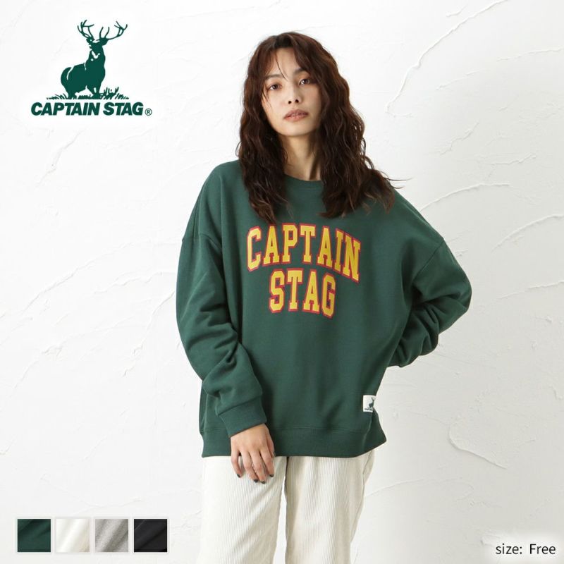 Captain Stag 裏起毛トレーナー レディース