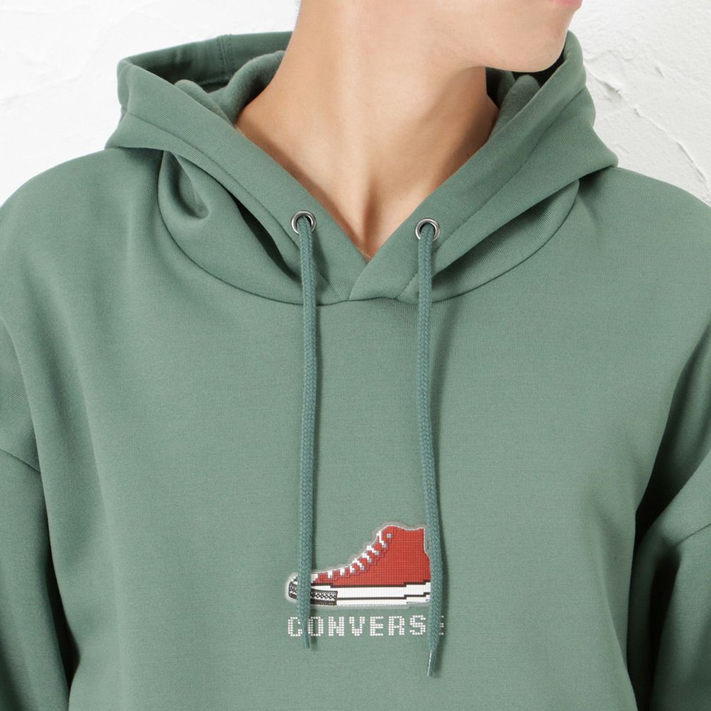 Converse ブロックプリントパーカー メンズ