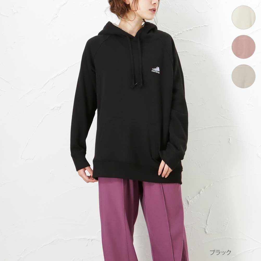 Converse 裏ボアパーカー レディース