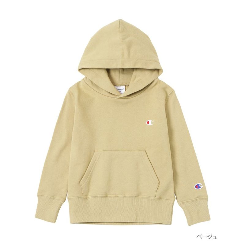 Champion ベーシックフーデッドスウェットシャツ キッズ