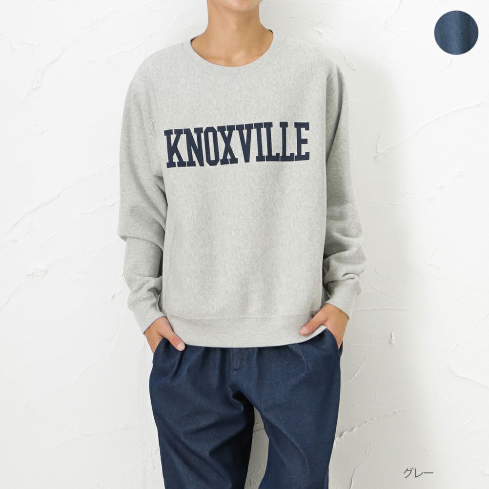 ALPHA ビンテージスウェットクルーネック メンズ