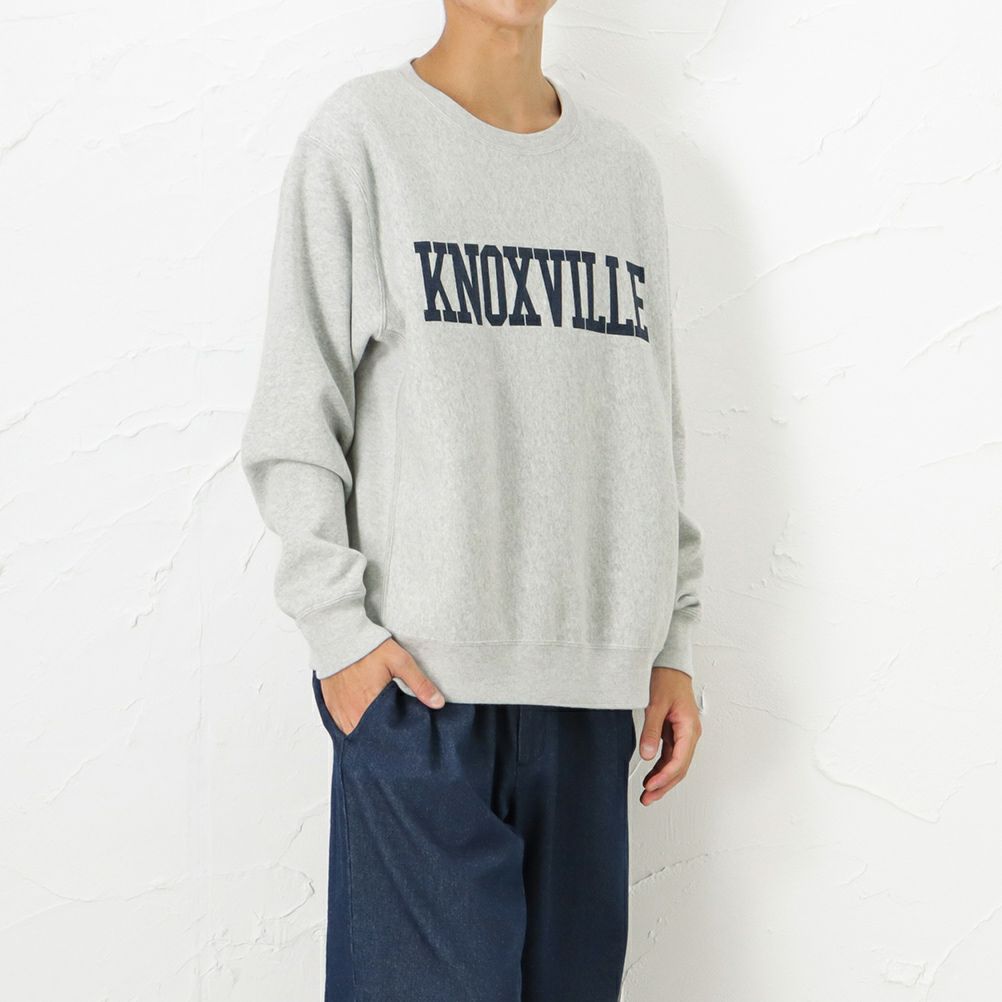 ALPHA ビンテージスウェットクルーネック メンズ