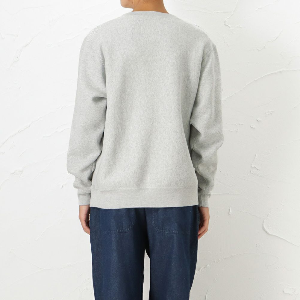 ALPHA ビンテージスウェットクルーネック メンズ