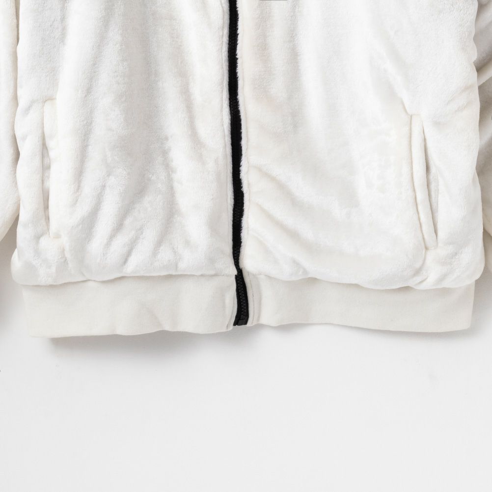 VISION STREET WEAR 袖ワッペンファーブルゾン メンズ