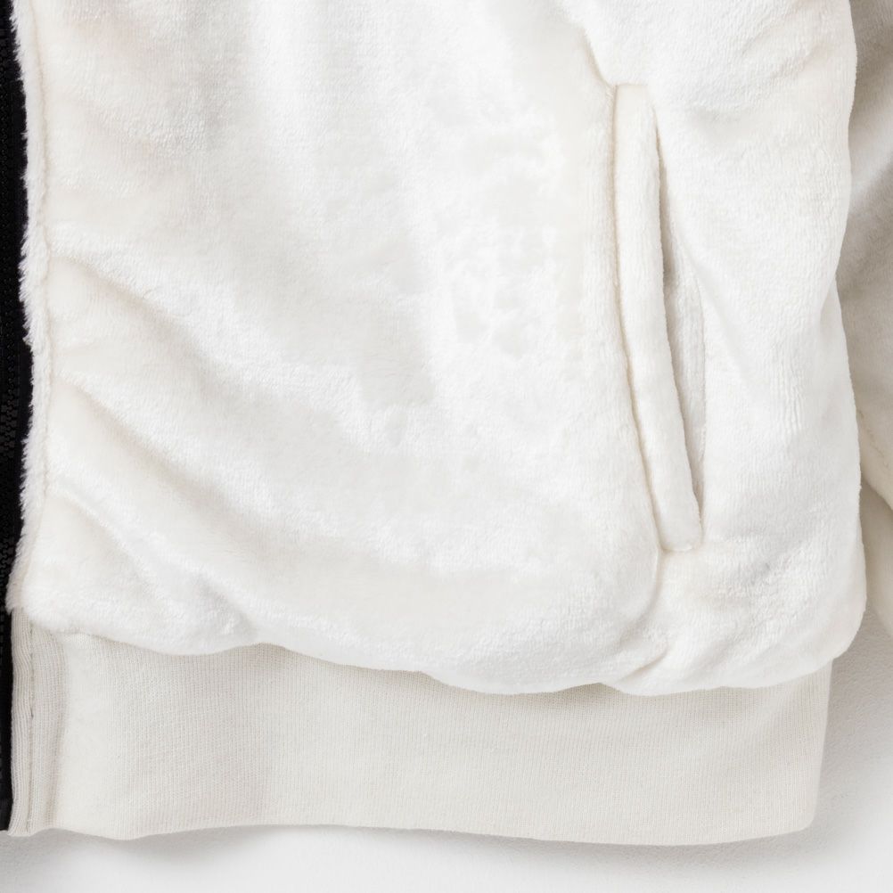 VISION STREET WEAR 袖ワッペンファーブルゾン メンズ