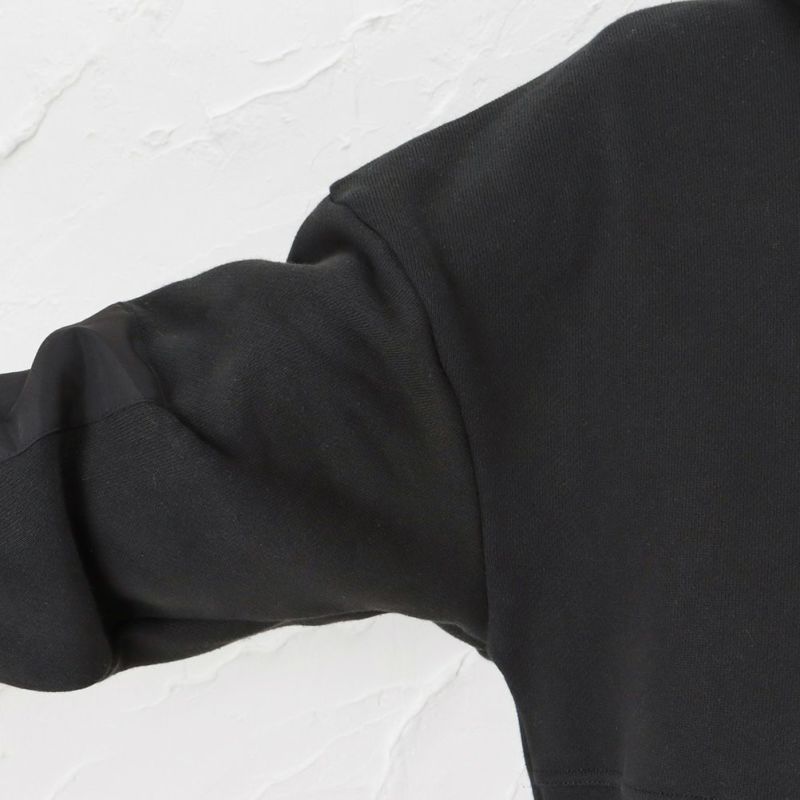 【オンラインストア限定】WOODS 異素材切替ハーフジップパーカー メンズ商品画像-9