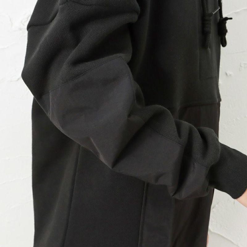 【オンラインストア限定】WOODS 異素材切替ハーフジップパーカー メンズ商品画像-15