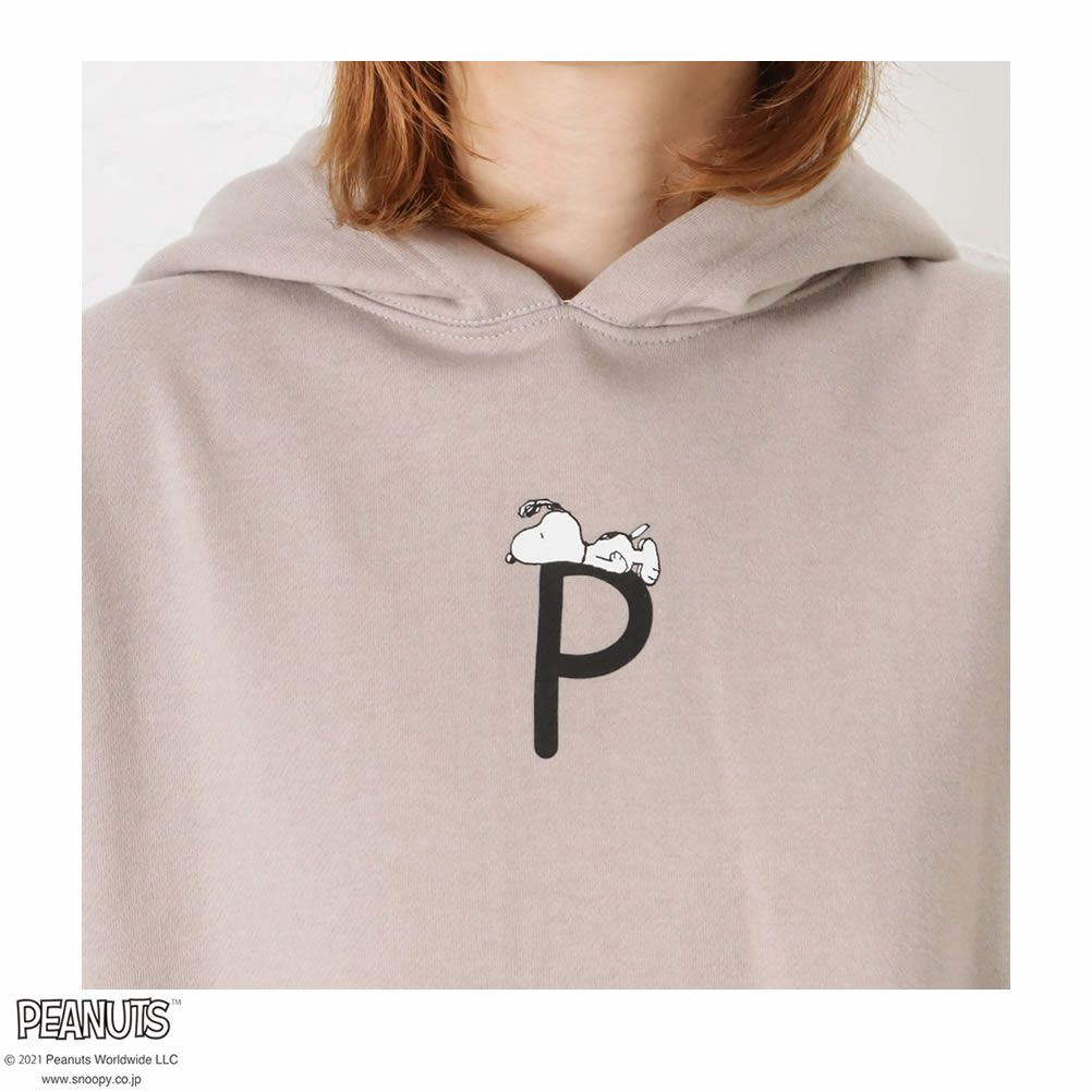 Peanuts Snoopy ルーズパーカー レディース