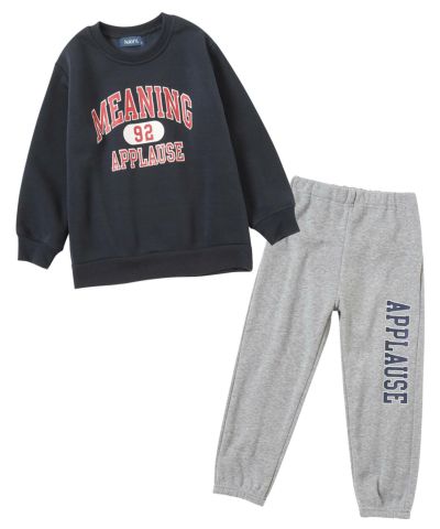 NAVY 裏起毛スウェットルームセット キッズ