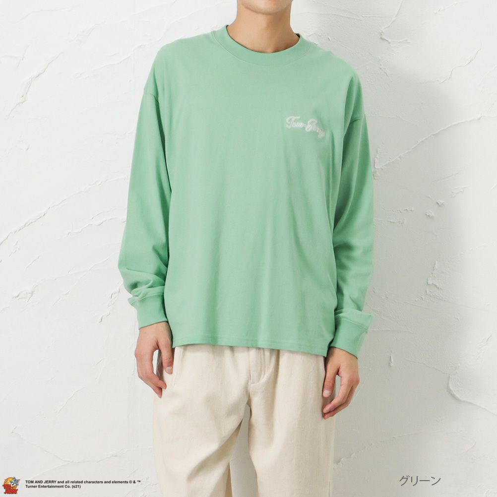 Discus Discus Tom And Jerry コラボロングスリーブtシャツ メンズ