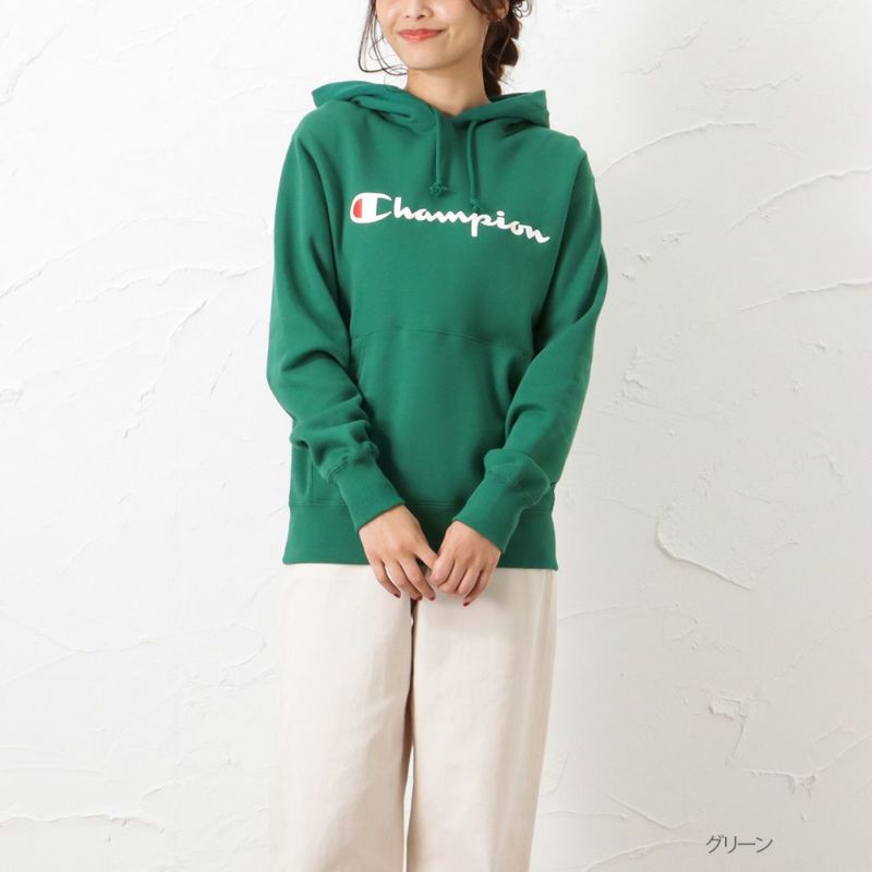 Champion スウェットパーカー レディース