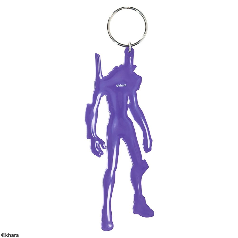 EVANGELION エヴァンゲリオン 立体ラバーキーホルダー メール便 対応商品商品サムネイル-2