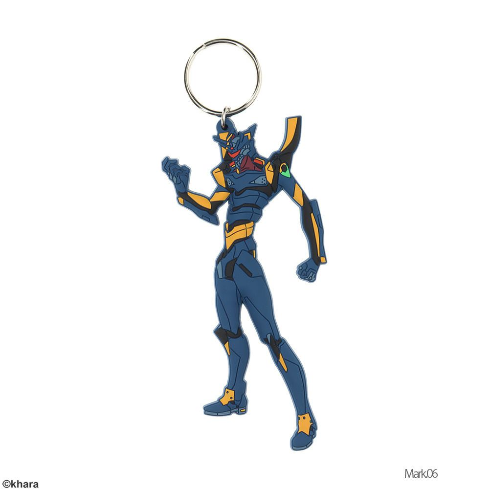 [期間限定価格]EVANGELION エヴァンゲリオン 立体ラバーキーホルダー メール便 対応商品商品サムネイル-7