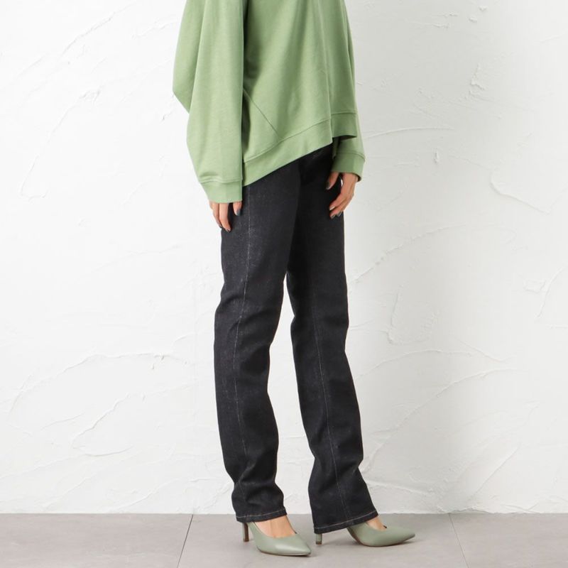 EDWIN  INB 股上深めゆったりストレートパンツ レディース商品画像-7