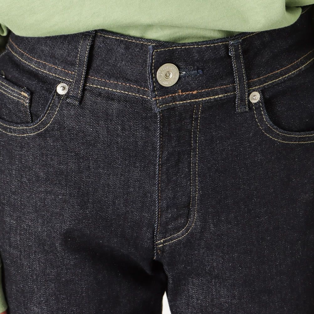 EDWIN INB 股上深めゆったりストレートパンツ レディース