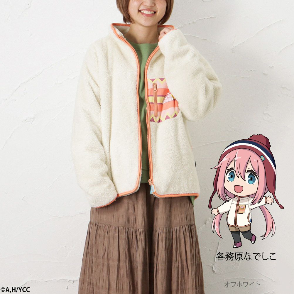 Penfield Penfield ゆるキャン 防風ボアフリースジャケット レディース Penfield Penfield ゆるキャン 防風ボアフリースジャケット レディース