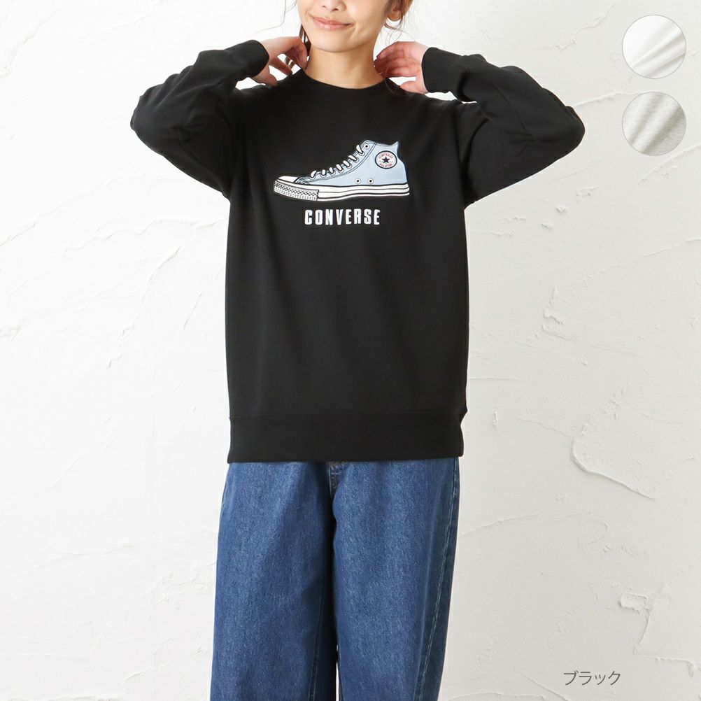 Converse デカシューズトレーナー レディース