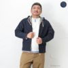 [大きいサイズ] NAVY オーガニックコットン デニムマリンパーカー キングサイズ メンズ商品サムネイル-1