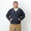 [大きいサイズ] NAVY オーガニックコットン デニムマリンパーカー キングサイズ メンズ商品サムネイル-5