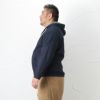 [大きいサイズ] NAVY オーガニックコットン デニムマリンパーカー キングサイズ メンズ商品サムネイル-6